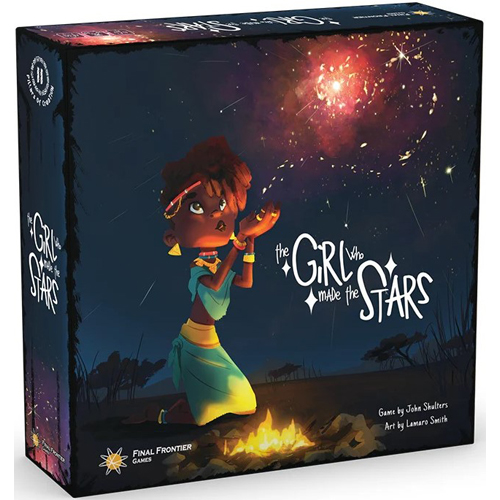 DMGFFN9001 The Girl Who Made The Stars Board Game (Damaged) published by Final Frontier Games