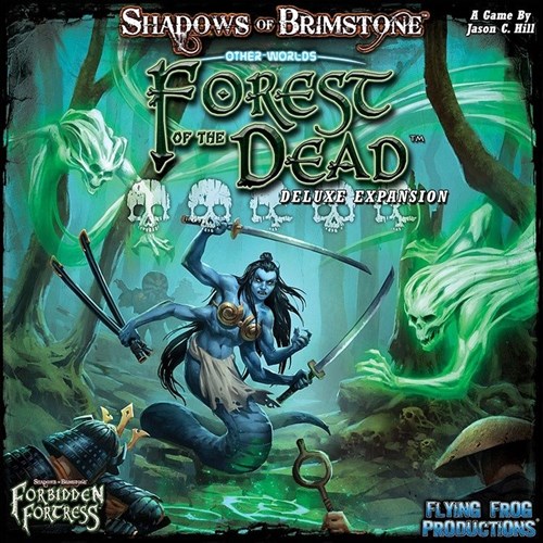 DMGFFP0713 Shadows Of Brimstone Board Game: Forbidden Fortress: Forest Of The Dead Deluxe OtherWorld (Damaged) published by Flying Frog Productions