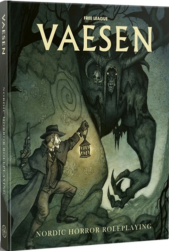 DMGFLFVAS01 Vaesen Nordic Horror RPG Core Rulebook (Damaged) published by Free League Publishing