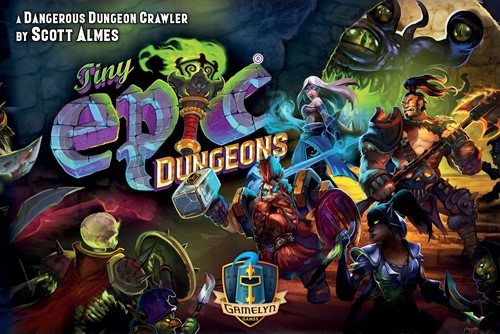 DMGGAMTEDURE Tiny Epic Dungeons Card Game (Damaged) published by Gamelyn Games