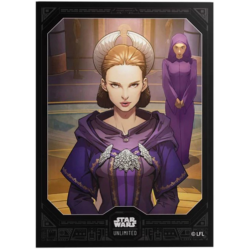 DMGGGS15101ML Star Wars: Unlimited Art Sleeves - Padme Amidala (Damaged) published by Gamegenic