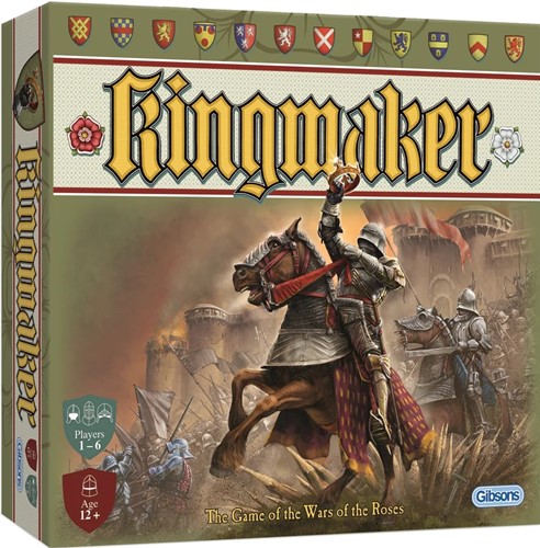 DMGGIBG9029 Kingmaker Board Game: Royal Relaunch (Damaged) published by Gibson Games