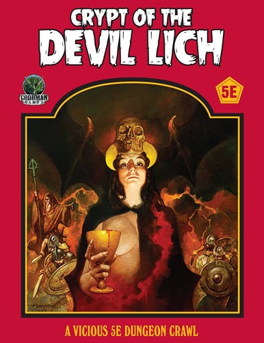 DMGGMG4702 Dungeons And Dragons RPG: Crypt Of The Devil Lich (Damaged) published by Goodman Games