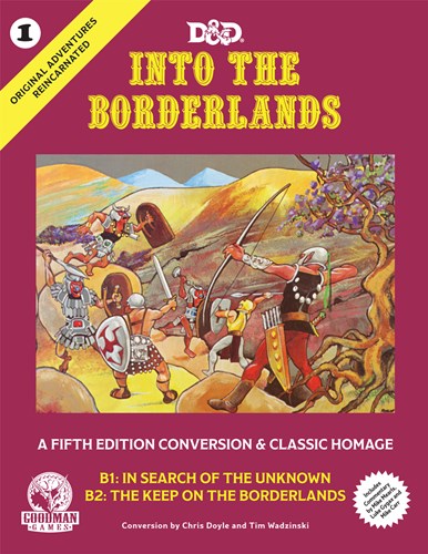 Dungeons And Dragons RPG: Original Adventures Reincarnated #1: Into The Borderlands (Hardback) (Damaged)
