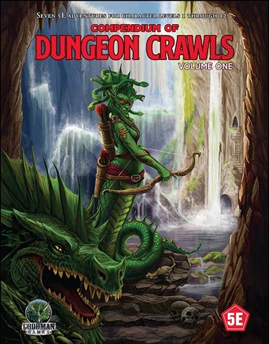 DMGGMG55551 Dungeons And Dragons RPG: Compendium Of Dungeon Crawls Volume 1 (Damaged) published by Goodman Games