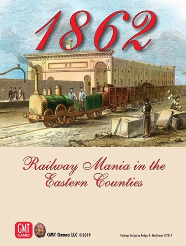 DMGGMT1904 1862 Board Game: Railway Mania In The Eastern Counties (Damaged) published by GMT Games