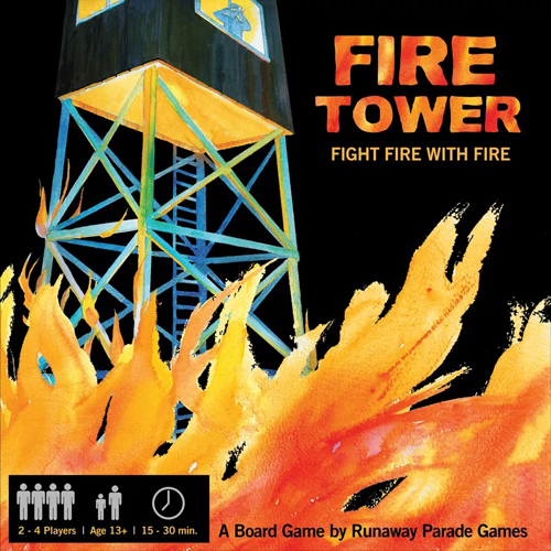DMGGOL927437 Fire Tower Board Game (Damaged) published by Goliath Games