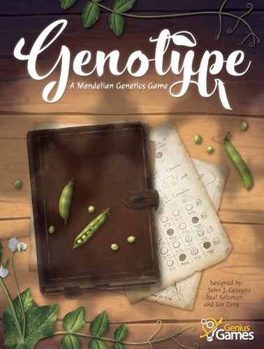DMGGOT1011 Genotype Board Game: A Mendelian Genetics Game (Damaged) published by Genius Games