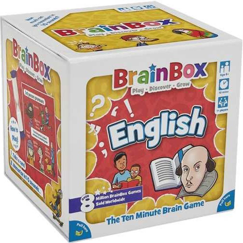 DMGGRE124445 BrainBox Game: English (Refresh 2022) (Damaged) published by Green Board Games