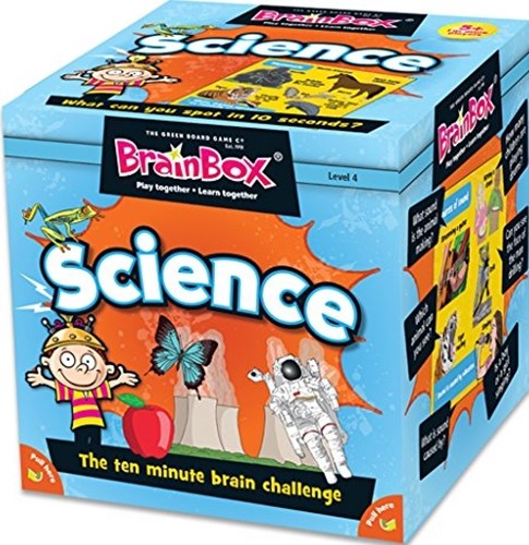DMGGRE90046 Brainbox Game: Science (55 cards) (Damaged) published by Green Board Games