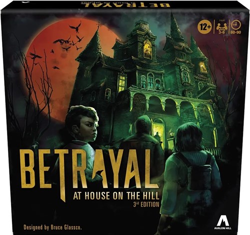 Betrayal At House On The Hill Board Game: 3rd Edition (Damaged)