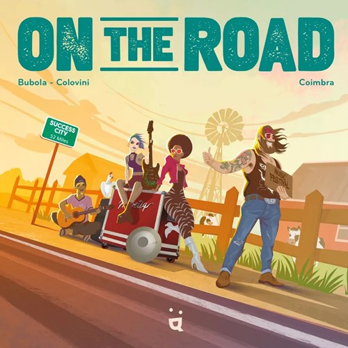 DMGHEL9533302 On The Road Board Game (Damaged) published by Helvetiq