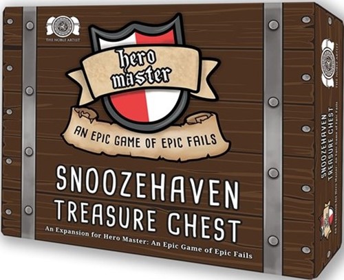 DMGHMTRESCHEST Hero Master Card Game: Snoozehaven Treasure Chest Expansion (Damaged) published by The Noble Artist