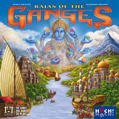 DMGHUT879783 Rajas Of The Ganges Board Game (Damaged) published by Hutter Trade