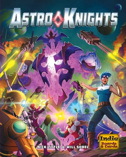 DMGIBCAK1 Astro Knights Card Game (Damaged) published by Indie Boards and Cards