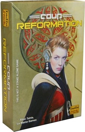 DMGIBCCOR2 Coup Card Game: Reformation Expansion 2nd Edition (Damaged) published by Indie Boards and Cards