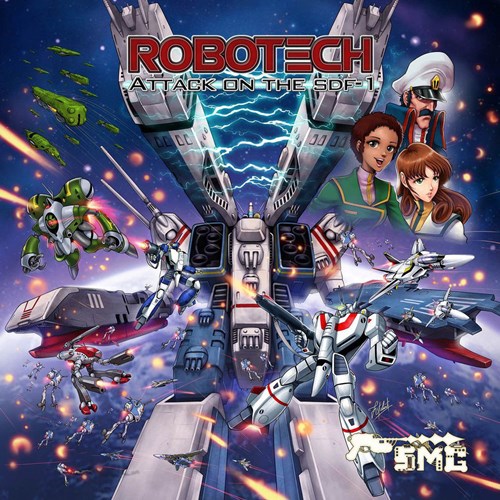 DMGJPG562 Robotech Board Game: Attack On The SDF-1 (Damaged) published by Japanime Games