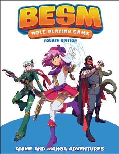 DMGJPG800 BESM (Big Eyes Small Mouth) RPG: 4th Edition (Damaged) published by Dyskami Publishing