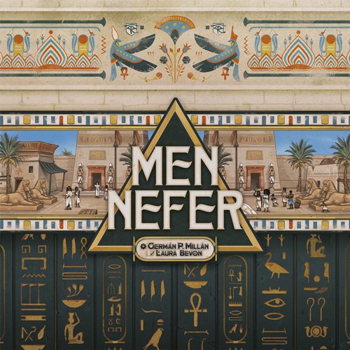 DMGLDNV490001 Men Nefer Board Game (Damaged) published by Ludonova