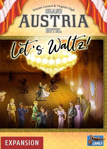 DMGLK0163 Grand Austria Hotel Board Game: Let's Waltz Expansion (Damaged) published by Lookout Spiele
