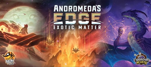 DMGLKYCA04EXOT4020 Andromeda's Edge Board Game: Exotic Matter Expansion (Damaged) published by Lucky Duck Games