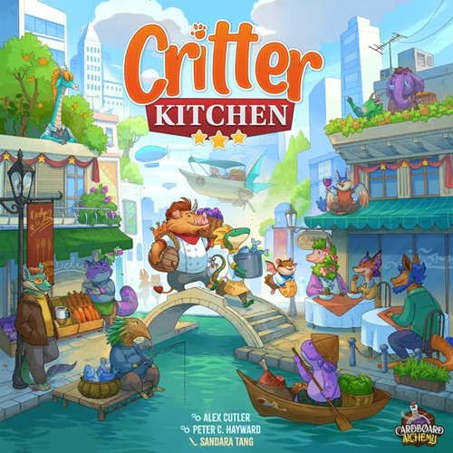 DMGLKYCA05GAMSEN Critter Kitchen Board Game (Damaged) published by Cardboard Alchemy