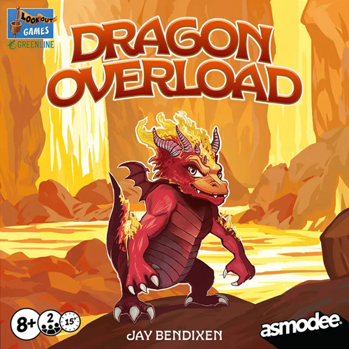 DMGLOG0198 Dragon Overload Card Game (Damaged) published by Lookout Spiele