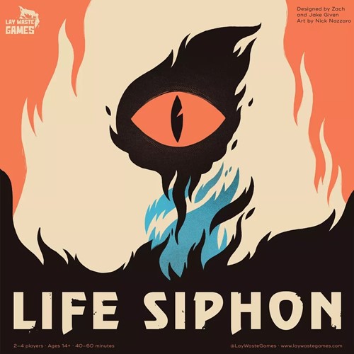 DMGLWS1401 Life Siphon Board Game (Damaged) published by Lay Waste Games