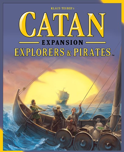 DMGMFG3075 Catan 5th Edition Board Game: Explorers And Pirates Expansion (Damaged) published by Mayfair Games