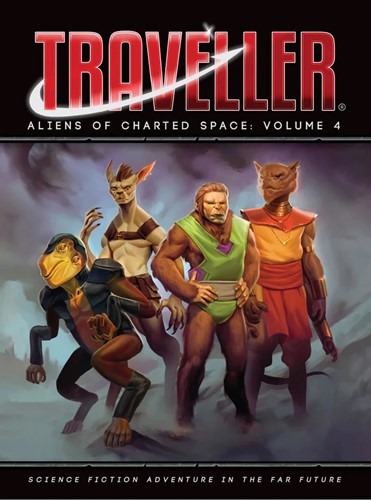 DMGMGP40103 Traveller RPG: Aliens Of Charted Space Volume 4 (Damaged) published by Mongoose Publishing