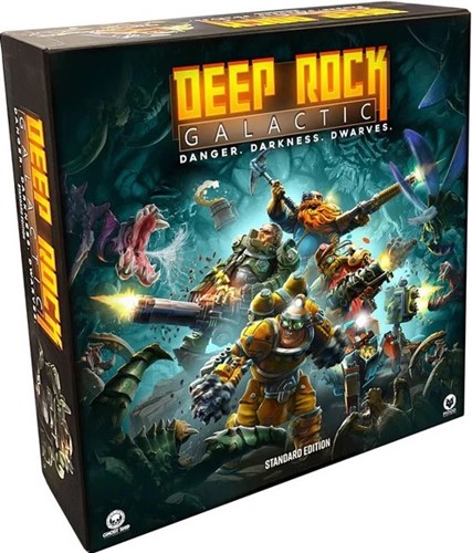 DMGMOODRGGAMESTD2ND Deep Rock Galactic Board Game: Standard 2nd Edition (Damaged) published by MOOD Publishing