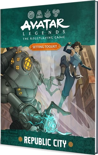 DMGMPGV05 Avatar Legends RPG: Republic City (Damaged) published by Magpie Games