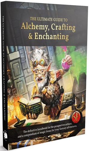 DMGNRG2101 Dungeons And Dragons RPG: Ultimate Players Guide To Alchemy, Crafting And Enchanting (Hardback) (Damaged) published by Nord Games