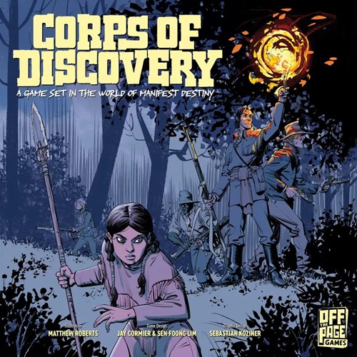 DMGOFFCDI001106 Corps Of Discovery Board Game (Damaged) published by Off the Page Games