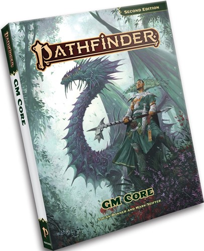 DMGPAI12002PE Pathfinder RPG 2nd Edition: GM Core Rulebook Pocket Edition (Damaged) published by Paizo Publishing