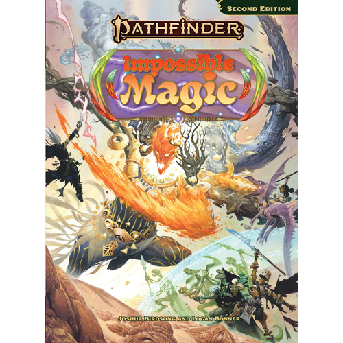 DMGPAI12014HC Pathfinder RPG 2nd Edition: Impossible Magic (Damaged) published by Paizo Publishing