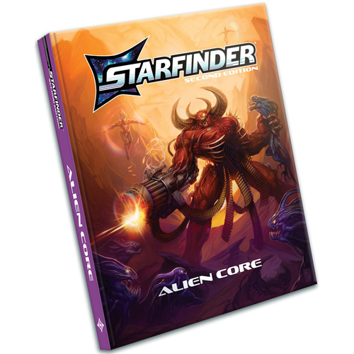 DMGPAI22003HC Starfinder RPG 2nd Edition: Alien Core Hardcover (Damaged) published by Paizo Publishing
