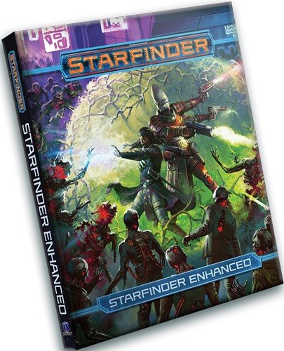 DMGPAI7122 Starfinder RPG: Starfinder Enhanced (Damaged) published by Paizo Publishing