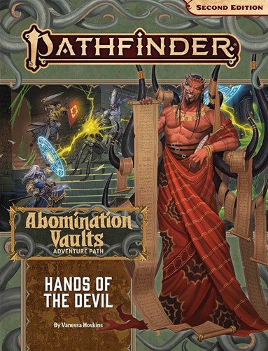 DMGPAI90164 Pathfinder 2 #164 Abomination Vaults Chapter 2: Hands Of The Devil (Damaged) published by Paizo Publishing