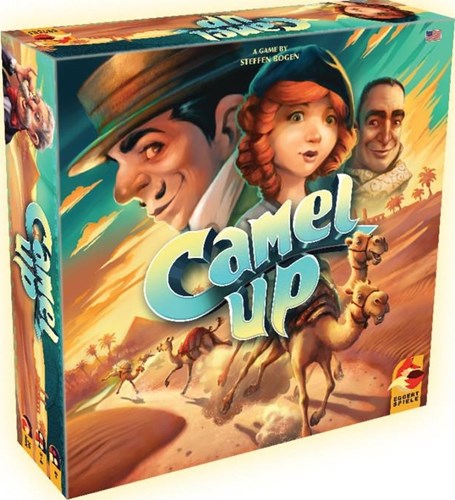 DMGPBGESG50120EN Camel Up Board Game: 2nd Edition (Damaged) published by Plan B Games
