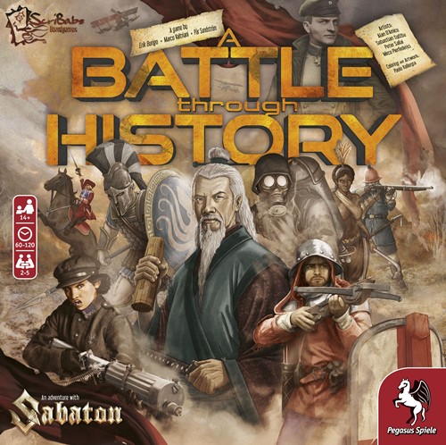 DMGPEG57702G A Battle Through History: An Adventure With Sabaton Card Game (Damaged) published by Pegasus Spiele