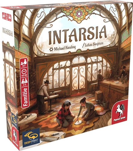 DMGPEG57821E Intarsia Board Game (Damaged) published by Pegasus Spiele