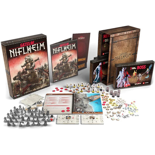 DMGPUGON103 Gates Of Niflheim Board Game: Deluxe Set (Damaged) published by Raybox Games