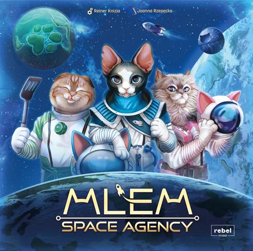 DMGREBMLEM01 MLEM Board Game: Space Agency (Damaged) published by Rebel Centrum