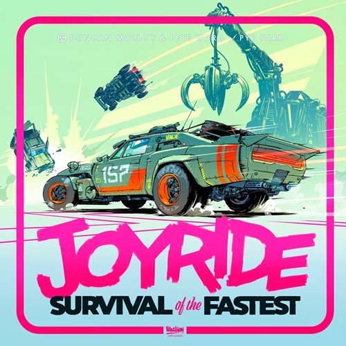 DMGREBRBN06000 Joyride Board Game: Survival Of The Fastest (Damaged) published by Rebellion Unplugged