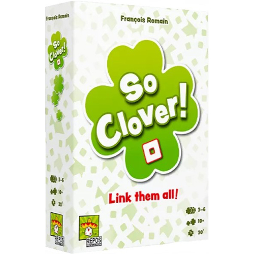 DMGREPSC01EN So Clover Card Game (Damaged) published by Repos Production