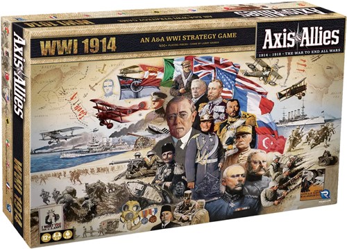 DMGRGS02568 Axis And Allies Board Game: WWI 1914 (Damaged) published by Renegade Game Studios