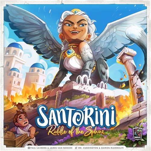 DMGROX311 Santorini Board Game: Riddle Of The Sphinx Expansion (Damaged) published by Roxley Games