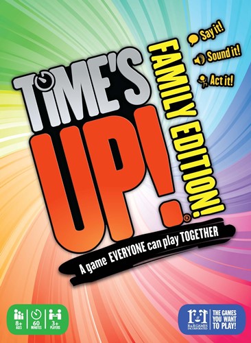 DMGRRG983 Time's Up: Family Edition Party Game (Damaged) published by R&R Games