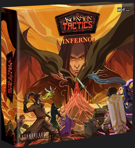 DMGSBASC00264 Ascension Tactics Board Game: Inferno Expansion (Standalone) (Damaged) published by Stone Blade Entertainment
